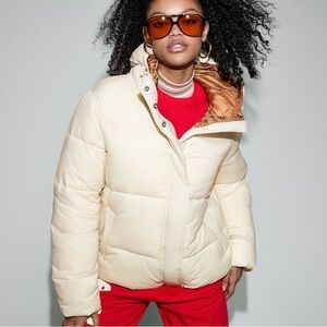 Sold- PINK New Puffer Marshmallow Jacket Size XL NWT